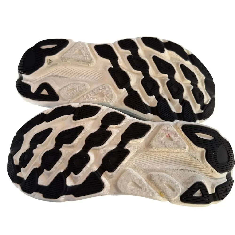 HOKA Clifton 9 Women's Running Shoes Blanc De Blanc / Swim Day Size 8B - Picture 6 of 7